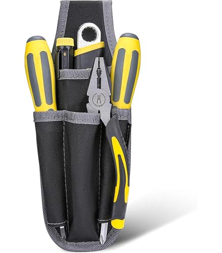 Cintura Porta Attrezzi In Tessuto Oxford 600D, Regolabile, Con Tasche Multiple, Per Falegnami E Costruttori