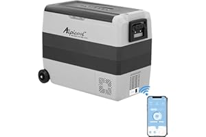 Alpicool T-Series Frigoriferi per Auto Frigo Frigorifero Elettrico Congelatore Portatile per Auto/RV Camion Barca Campeggio 12/24V DC