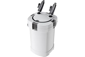 SunSun HW-504A Filtro Externo para acuarios 800 L/h 15 W Filtro de 4 etapas con Material filtrante Medios filtrantes Bomba de filtración
