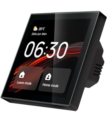 MOES Smart Home Control Panel With Alexa Built-in, Inch Touch