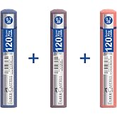 Faber-Castell 0,7mm 120'li Min,3'l&uuml; Set, 2B Mekanik Kalem Ucu, Soft‑Touch, Kolay Taşınabilir
