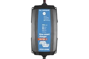 ‎VICTRON ENERGY Victron Energy Blue Smart IP65 12-Volt 15 amp 230V, Ładowarka do Akumulatorów, Bluetooth (CEE 7/17)