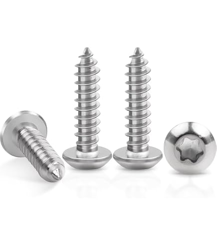 25 Stück DIN 7981 Linsenkopf TORX Edelstahl A2 4,8X9,5