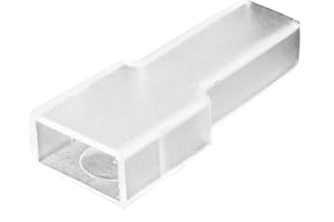 AERZETIX: 100x Conectores caja de conexion 1 vias para terminales electricos hembra 6.3mm C11718