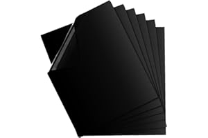 GQC BBQ Grill Mats, Set of 6 Grill Mats for Gas Grill, Reusable, PFOA-Free Grill Paper, BBQ and Baking Grill Accessories, Mat Grill and Baking Mat for Meat, Fish and Vegetables 6 (40 x 30) cm