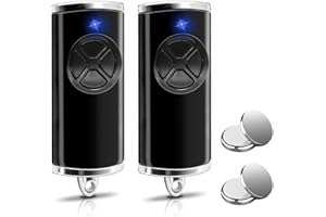 EFFDRDFS 868,3 BS MHz Garagentoröffner, 2 Stuck Garagentoröffner Fernbedienung Kompatibel mit HSE2-868-BS, HSE-4-868-BS, HS4-868-BS, HS1-868-BS, HSS4-868-BS, HSP4-868-BS Fernbedienung