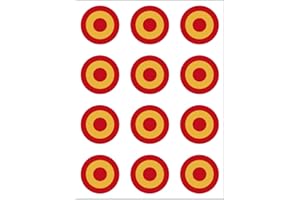 Artimagen - Pegatina Diana España ø 12 mm/ud. - 12 uds.