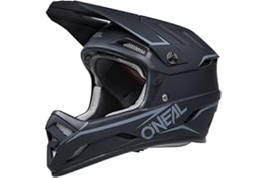 O'NEAL | Casco de bicicleta de montaña | MTB Downhill | Según norma de seguridad EN1078, aberturas de ventilación para flujo de aire y refrigeración, carcasa exterior de ABS | Casco Backflip Solid | Adulto