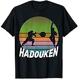 16-bit Retro HADOUKEN Fighter Maglietta