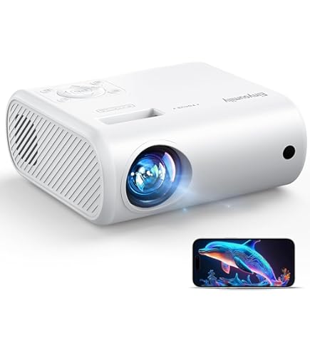 Proiettore HYTOBP LT2 600 ANSI 1080P Con WiFi 6 E Bluetooth 5.1 - Auto Focus 4K, 6D Keystone, Per Esterno E Casa, Compatibile Con IOS/Android - Foto 10