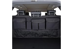 CRTATE Organizador de Maletero de Coche, para Seat Ateca/Ibiza V/Ibiza IV Leon MK4 Cupra Formentor Plegable Bolsa Almacenamiento Maletero Bolsa Colgante de Coche de Gran Capacidad,A