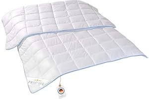 PROCAVE TopCool wysokiej jakości kołdra na lato, 155 x 200 cm, miękka, komfortowa kołdra pikowana, oddychająca i regulująca ciepło, 100% z Niemiec