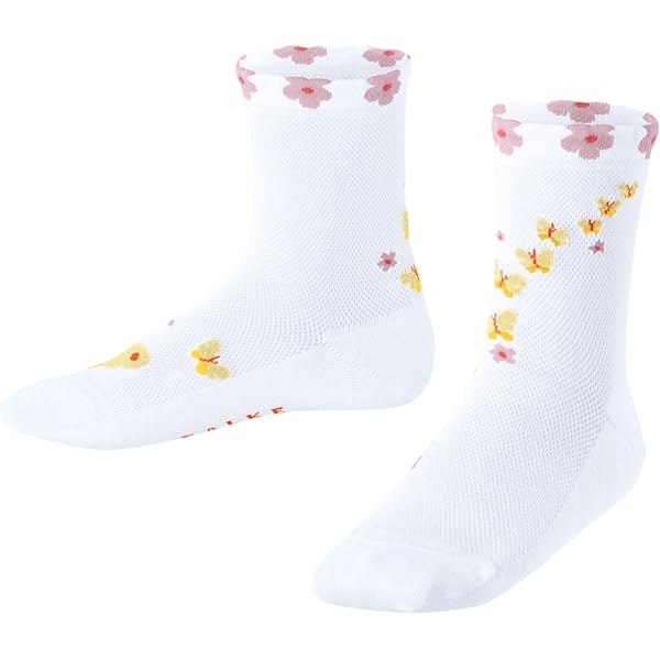 FALKE Chaussettes Enfants Ditsy Flowers - Coton Doux Respirant, Motif Floral Fantaisie, Antiglisse Et Résistantes, 1 Paire
