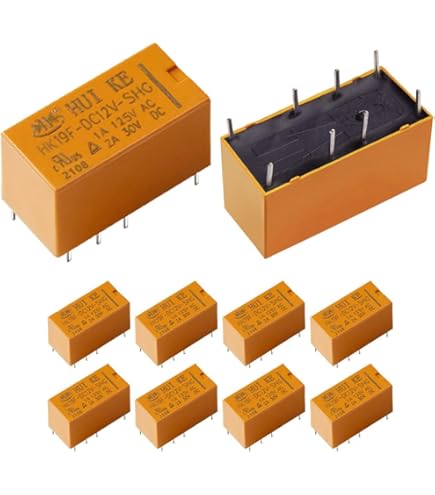 Relais SPDT 8A 5 Broches RY211012 / RY211024 - Pour Automatisme Industriel, Projets électroniques - Lot De 5
