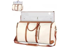 ERKIC mzvoo Bolsa De Ropa Para Viajes, Bolsa De Viaje Plegable, Foldable Clothing Travel Bag,garment Bags for Clothes Travel,Portatrajes Plegable Para Viajes,high Capacity Folding Suit Luggage