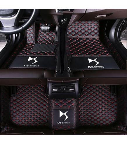 Tapis De Coffre Citroën DS7 Crossback 2018-2023 - Cuir Imperméable Antidérapant - Protection Sur-Mesure