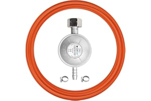 Cellfast Kit de connexion propane-butane réducteur de gaz pour bouteille de gaz 1.5 m