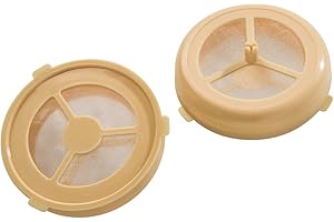 Xavax Dosette Permanente Rechargeable Réutilisable pour Cafetière Senseo (lot de 2 capsules réutilisables pour machine Senseo ou similaire) Jaune