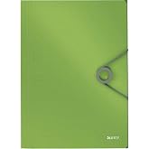 Leitz Solid İnce Lastikli Dosya, 150 Sayfa Kapasiteli, A&ccedil;ık Yeşil, 45631050