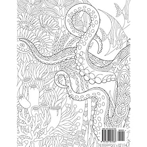 Pulpos libro para colorear para adultos 1: Volume 1