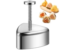 ONEZEBRA Molde de Onigiri, Molde Sushi Prensado,Moldes Triangulares para Sushi Molde Para Hacer Onigiri,Herramientas De Sushi,Molde De Sushi Para Onigiri, para Hacer Bento Bolas de Arroz Nigiri