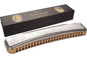 Hohner Lieblinge 48C Harmonijka, Srebrny, 18 x 6 x 4 cm