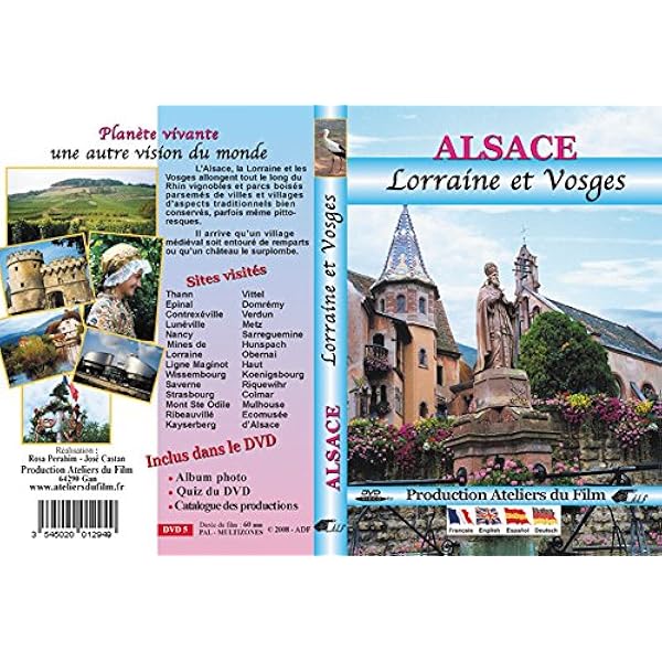 Alsace Lorraine Et Vosges Amazon Fr Rosa Perahim Jose Castan Dvd Blu Ray
