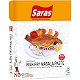Saras Fish Fry Paste 80 g (Pack of 2,80 g each) - Ready to cook paste,Instant Fish Fry Masala