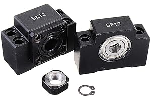 RanDal 2Pcs Bk12 Bf12 Soportes De Extremo De Tornillo De Bola Para Husillo De Bolas Sfu1605 Sfu1610 Cnc Xyz Parts