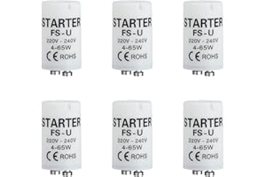 EIAIGKY Starter per Tubo LED Fluorescente 4-65W 220-240V con Sistema Accensione Universale per Illuminazione Efficiente e Affidabile