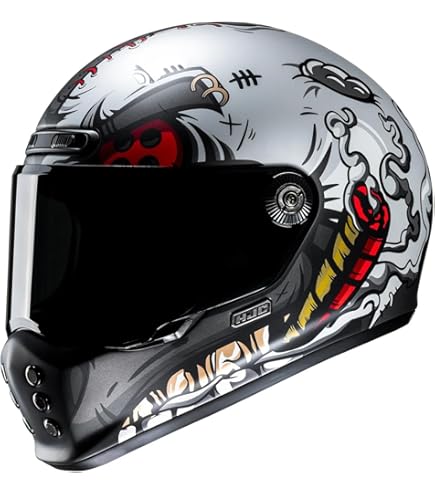 Casque HJC V10 FONI MC1SF Noir - Casque