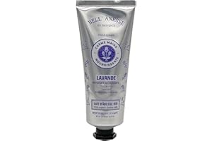 Label Provence Nature Crème mains Lavande au Lait d'Anesse Bio riche en Beurre de Karité Biologique - Hydratante & Nourrissante - 75ml