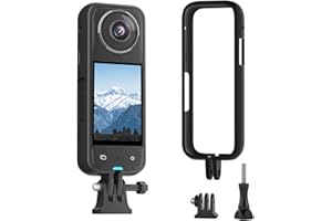 T TAKONE Telaio protettivo per Insta 360 X4 - Robusto accessorio per il montaggio su treppiedi fotocamera - Custodia ideale per attività all'aperto e video d'azione