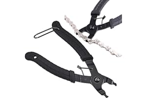 TYVOM 1 Pcs Convenient Bike Chain Plier 2 in 1 Chain Link Removal Tool for Compatible with 7 8 9 10 11 Speed Derailleur Chains Easily Repair Chains Remove Broken Links for Road Bikes Mountain Bikes