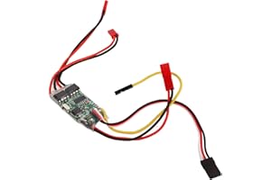 Alomejor RC ESC Brushed Motor Speed Controller Bidirectional 2s‑3s Lipo 5A RC 2 Way ESC