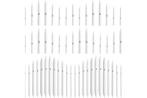 FEBSNOW 108 Pcs Blending Stumps and Tortillions, Paper Art Blenders, Art Pencils, Drawing Pencils for Student Artist Charcoal Sketch Drawing Tools, Sketch Supplies