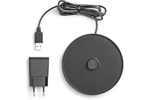 Zafferano Base de Carga por Contacto Magnético para la Lámpara de Mesa Inalámbrica Olivia Pro