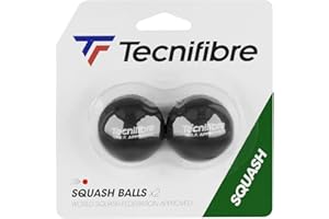 Tecnifibre Squash Balls Packs - Blue/Red/Yellow/Double Yellow Dot