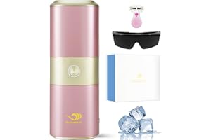 BerkeMed IPL Depiladora de Luz Pulsada con Función de Enfriamiento,Tiene 800.000 Pulsos de luz, Modo Automático/Manual, con 5 Niveles de energía.Depilación Laser sin Dolor Para Cuerpo,Piernas