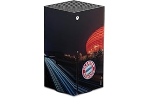 Skin kompatibel mit Microsoft Xbox Series X Folie Sticker FC Bayern München FCB Stadion
