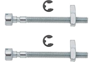 Create idea 2 Jeux de Vis de Tendeur de Chaîne 530016110 530038593 en Métal Remplacement Compatible avec McCulloch MacCat 335 435 Compatible avec Husqvarna 36 41 136 Accessoires