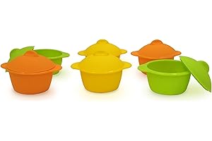 YOKO DESIGN lot de 6 baby cocottes