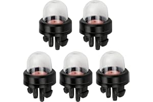 Savior 5 Pezzi Pompetta di Innesco a Scatto per Primer Pompa Carburatore per Sthil Ryobi Hus-qvarna Walbro 188-512 Carburatore motosega Decespugliatore