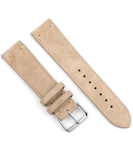 Anbeer Quick Release Lederarmband Für Uhren – 18/20/22 Mm, Italienisches Leder, Edelstahlschnalle