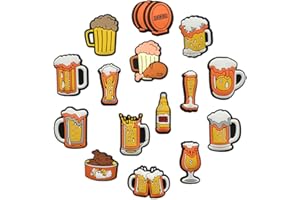 RDNKVB 15 Piezas Adornos de Zapatos, Encantos de Zapatos de Dibujos Animados, Pins Decoración de Zapatos para Zapatos Clog, Brazalete, Regalos de Fiesta para Niños Adultos