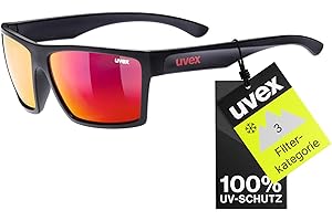 ‎UVEX Uvex LGL 29 - Sonnenbrille für Damen und Herren - starker Schutz vor Sonnenstrahlung - inkl Schriftzug auf den Bügeln