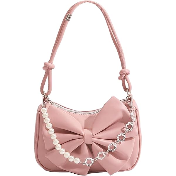 Tas voor meisjes, schattige handtas voor meisjes, met strikpatroon