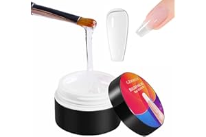 GZMAYUEN Przezroczysty żel builder żel builder 15 ml szablon do przedłużania paznokci żel przezroczysty UV Nail Gel Extension Nail Extension żel z włókna szklanego żel