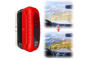 ‎ENITMOR Multifunktionale KFZ-Ölfilm-Reinigungsbürste, KFZ Ölfilmreiniger Ölfilm-Entferner für Windschutzscheiben Glas Ölfilm Reiniger, Scheibenreiniger Auto Ölfilm-Entferner für Windschutzscheiben (1 Stück)