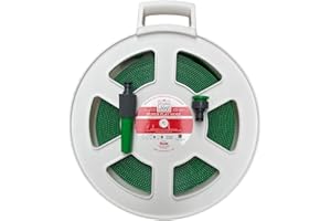 CARE-AVAN PRIDE & JOY 15m (49ft) Flat Drinking Water Safe Hose on Reel – Motorhome, Boat